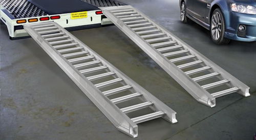 aluminium loading ramps